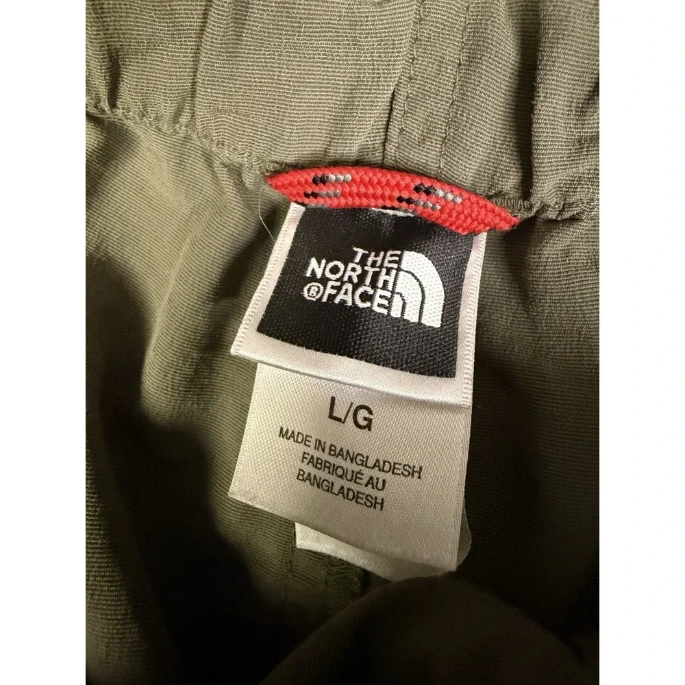 Men's The North Face Green Cargo Hiking Shorts *See Info* Size Large Belted